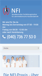 Mobile Screenshot of nfi-hh.de